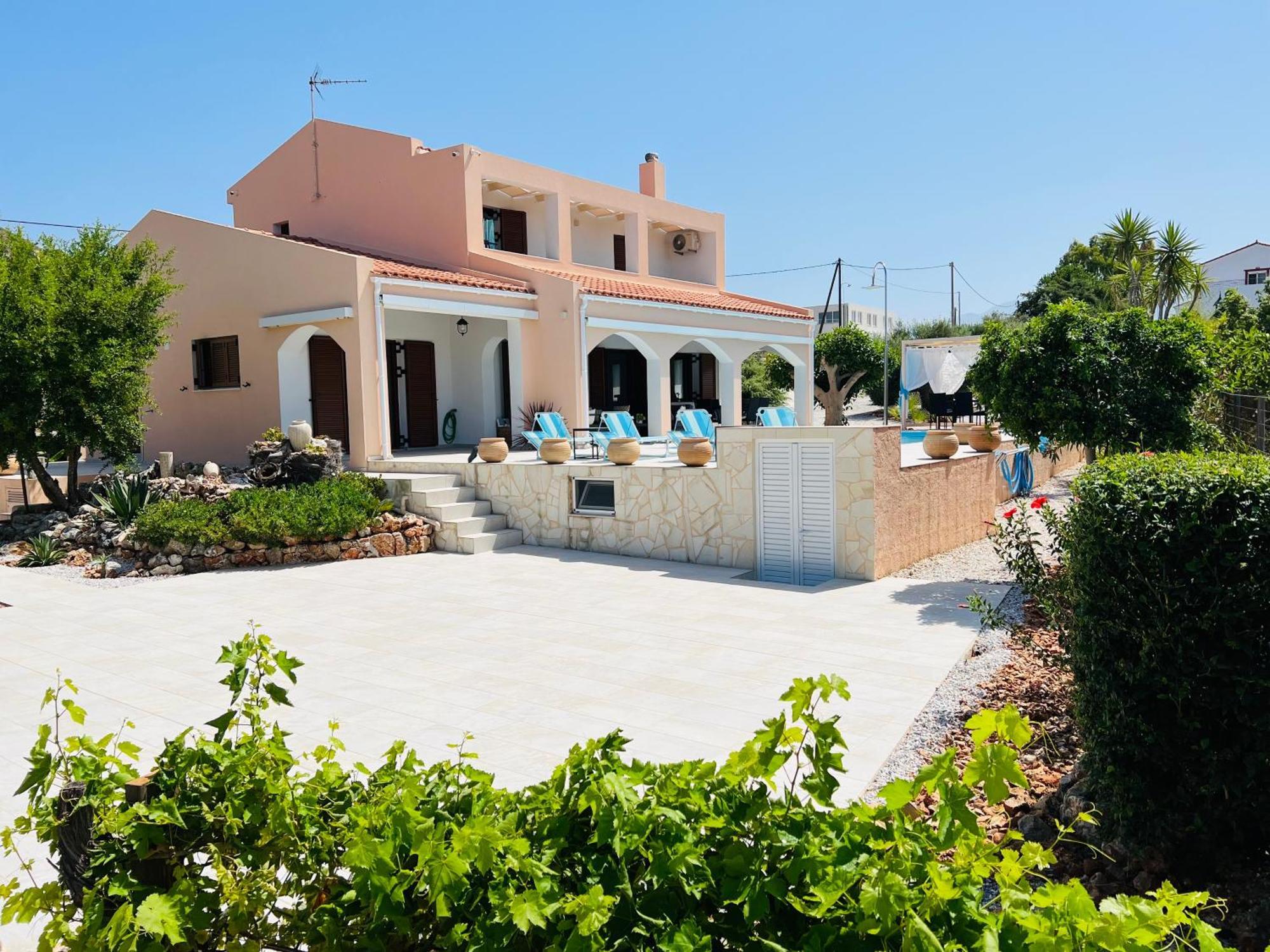 Villa Lp Kokkino Chorio Buitenkant foto